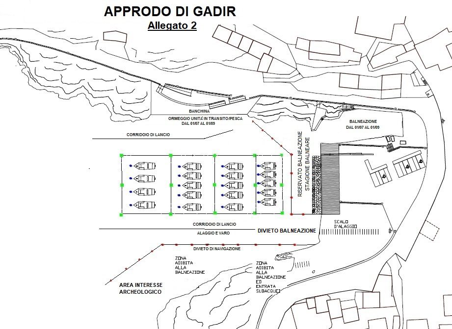 Gadir Pantelleria  corridoi di lancio