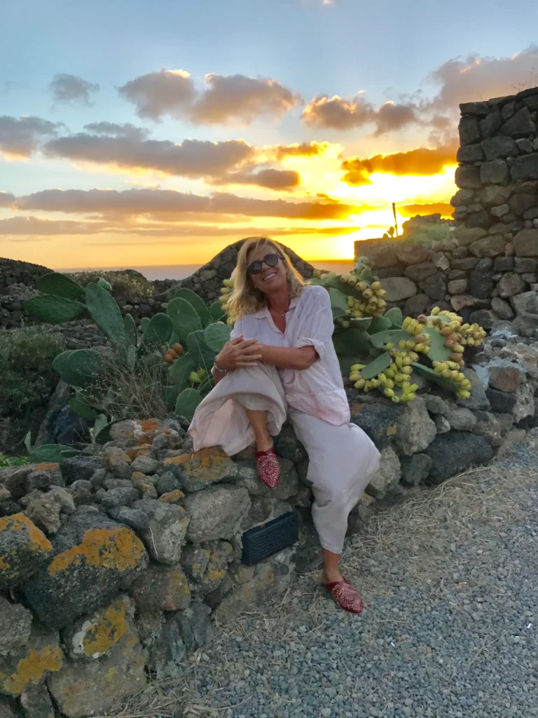 Lucia Boldi a Pantelleria