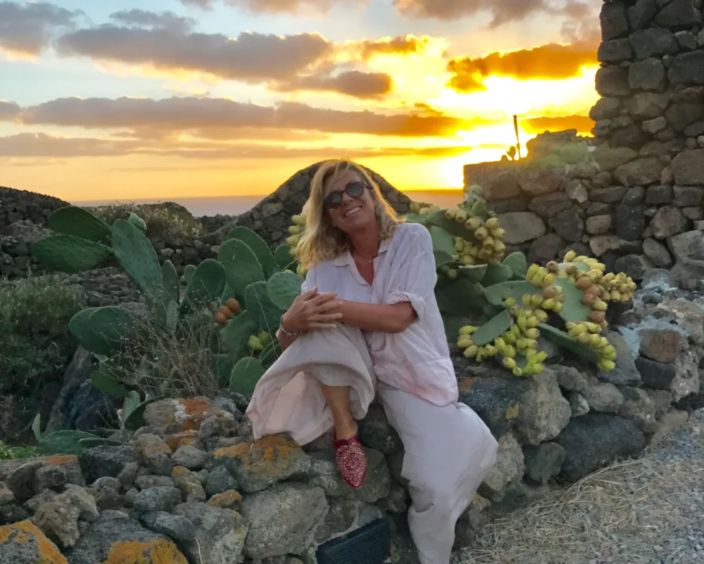 Lucia Boldi a Pantelleria