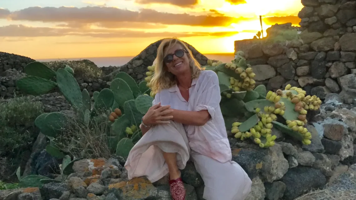 Lucia Boldi a Pantelleria