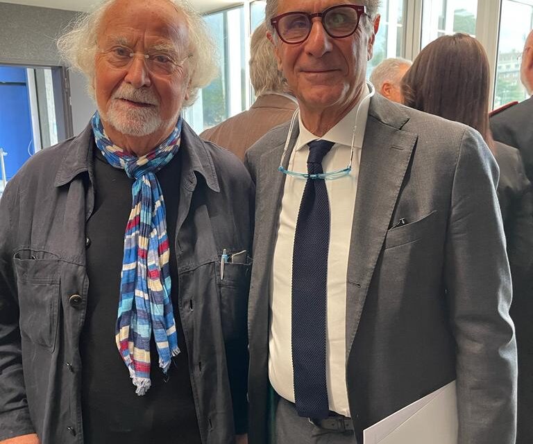 Italo Cucci e Claudio Barbaro (foto di repertorio)