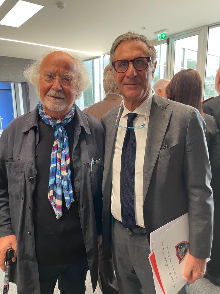 Italo Cucci e Claudio Barbaro (foto di repertorio)