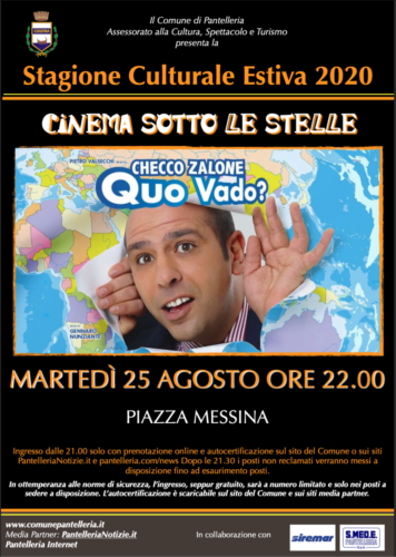 Locandina CINEMA QUO VADO 2020